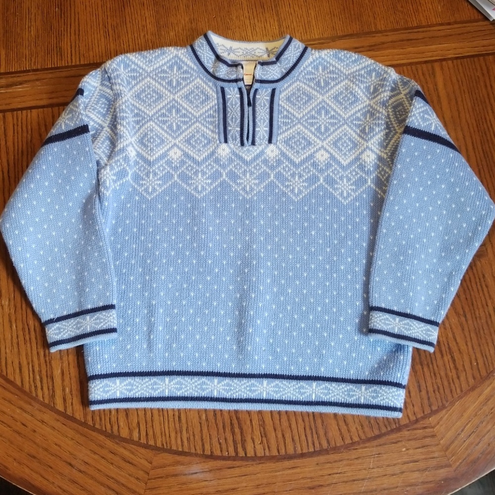 Hanna Andersson Fair Isle size 130 8 excellent con